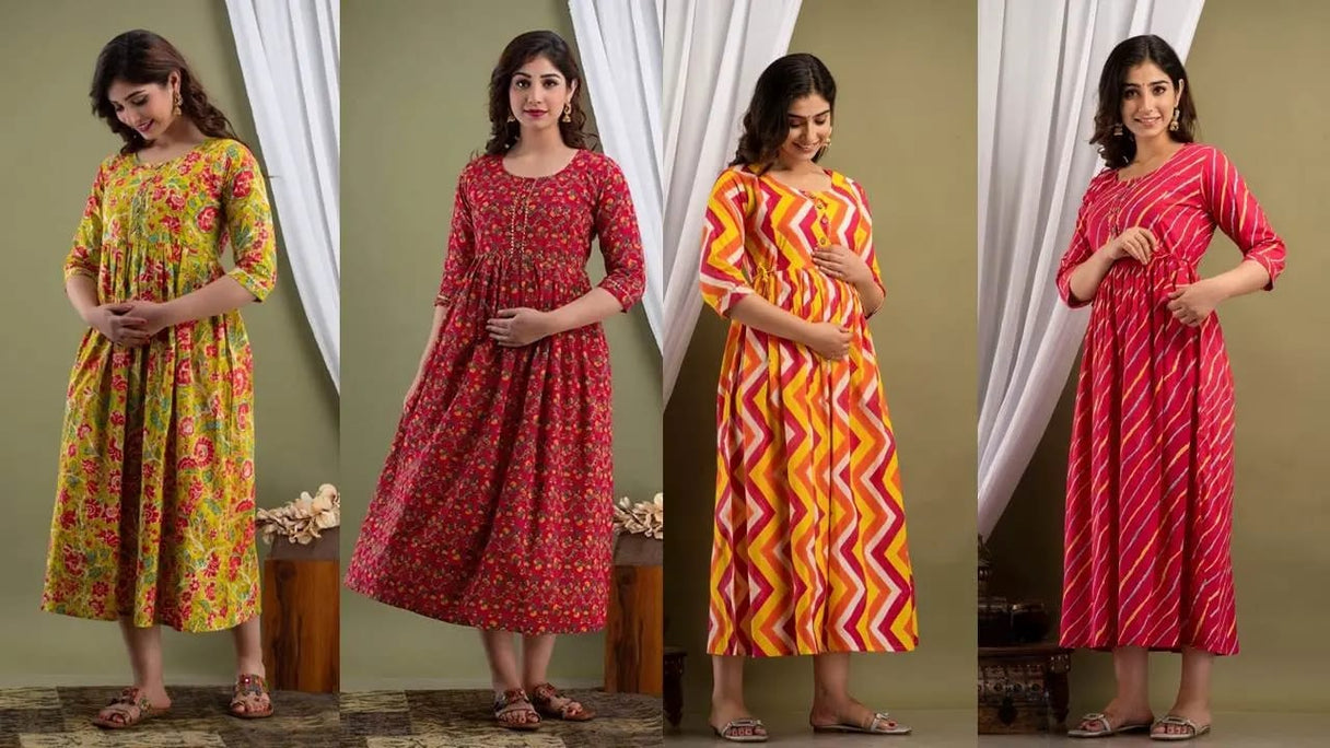 Dekha Ek Khwab: Dreamy Maternity Kurtas for Expecting Mothers Before Baby