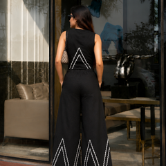 Cotton Flex Sleeveless Co-Ord Set