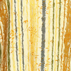 Yellow Multi - Women's Floral Printed Cotton Top - Stylish Long Top with Mandarin Collar, Perfect for Jeans, Ideal for Casual & Ethnic Wear