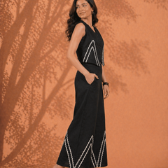 Cotton Flex Sleeveless Co-Ord Set