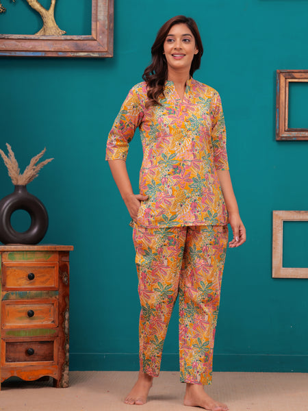 Sunset Tropics Printed Co-ord Set