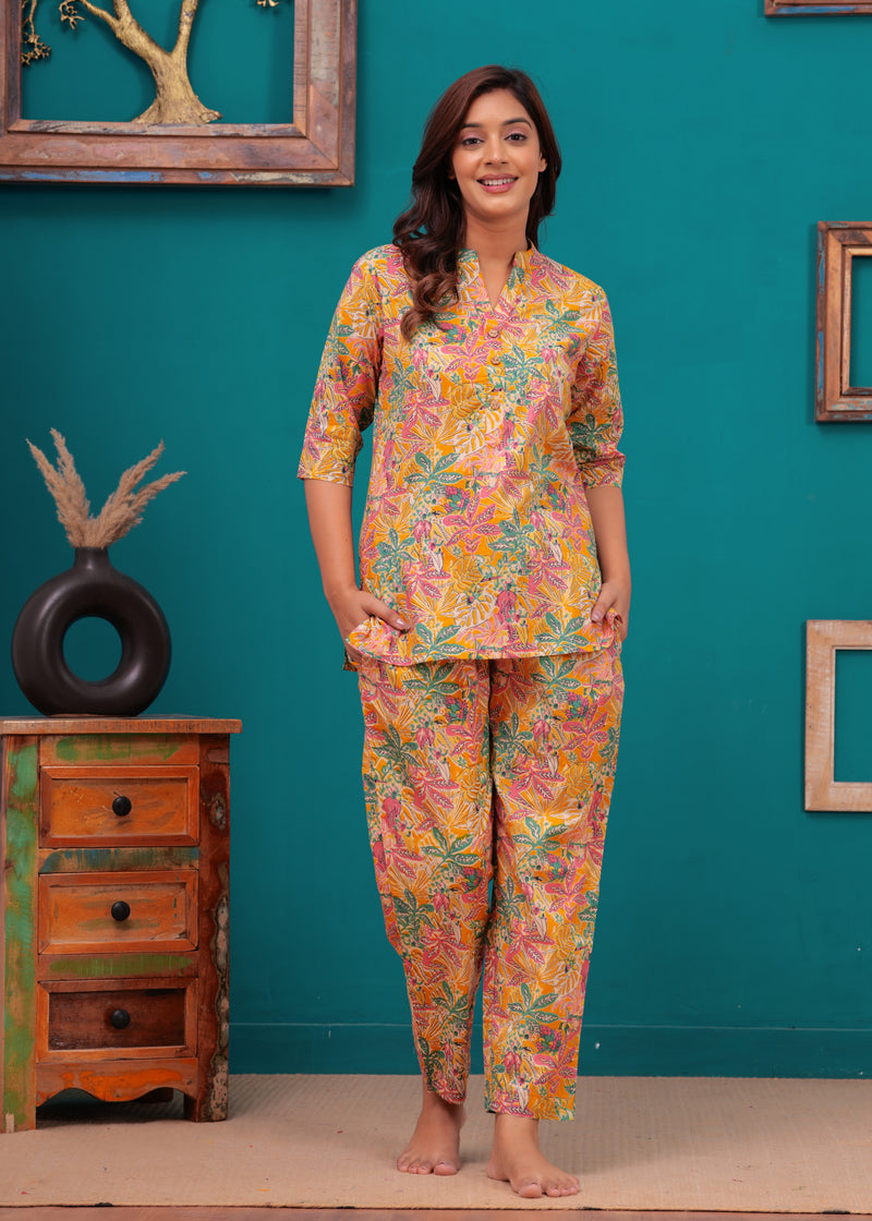 Sunset Tropics Printed Co-ord Set