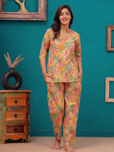 Sunset Tropics Printed Co-ord Set