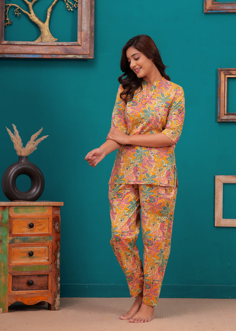 Sunset Tropics Printed Co-ord Set