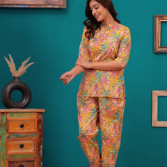 Sunset Tropics Printed Co-ord Set