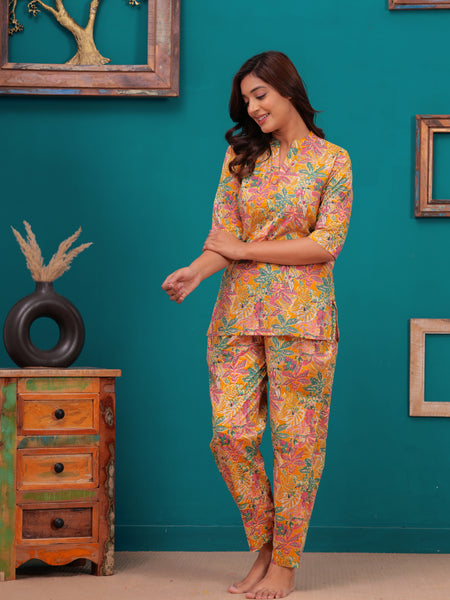 Sunset Tropics Printed Co-ord Set