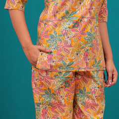 Sunset Tropics Printed Co-ord Set