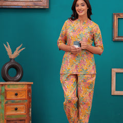 Sunset Tropics Printed Co-ord Set
